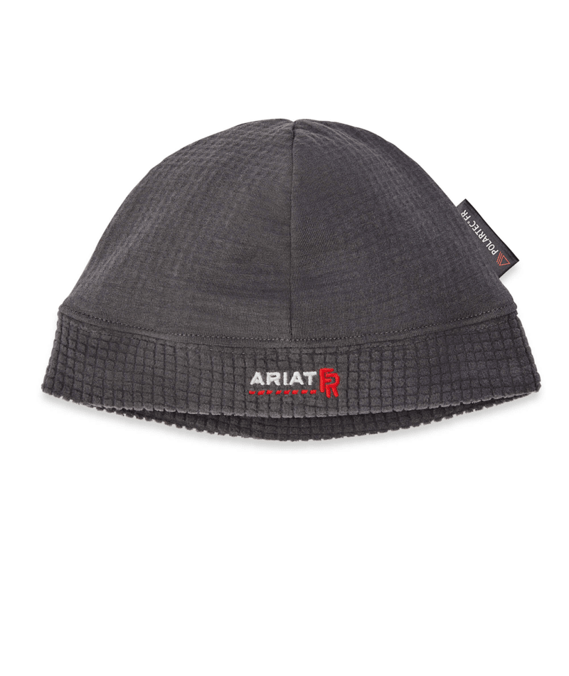 ARIAT - Mens FR Polartec Beanie, Grey