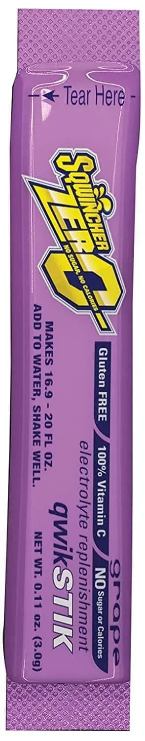 SQWINCHER - 50/Bag Grape Sqwincher Quick Stick